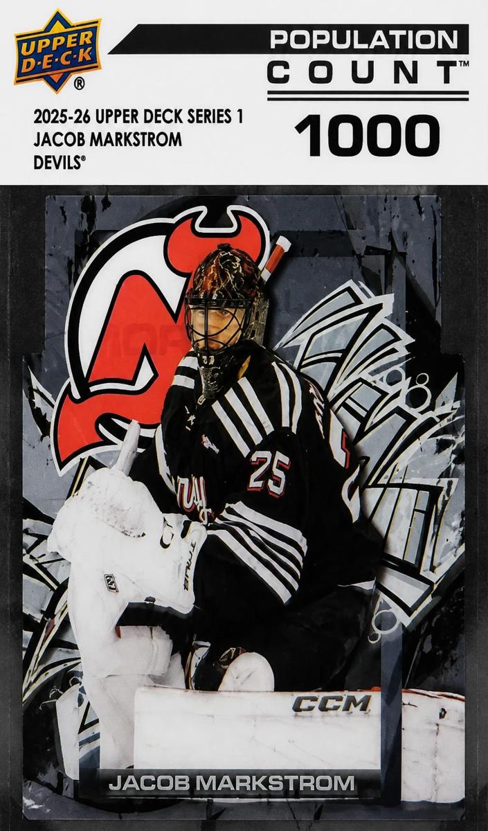 2025 Upper Deck Jacob Markstrom #PC-7 card