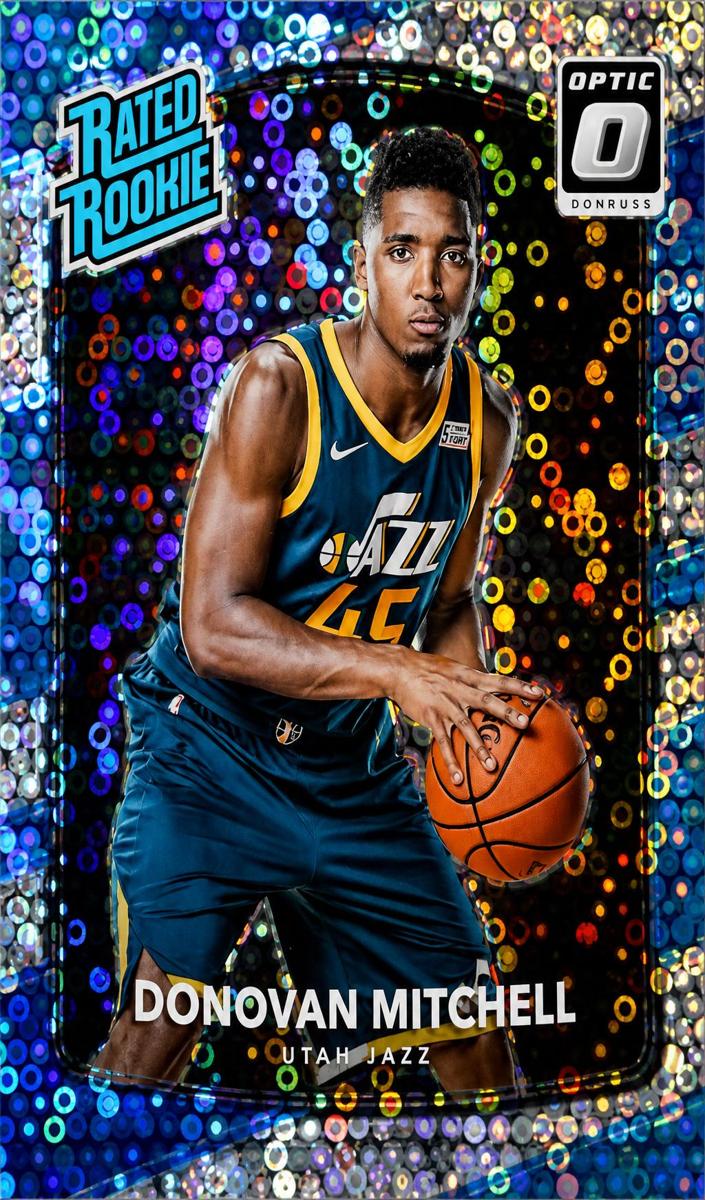 2017 Donovan Mitchell [Fast Break Holo] #188