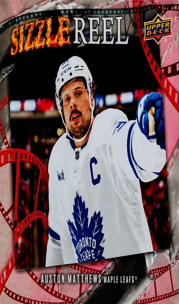 2025 Upper Deck Auston Matthews [Red] #SR-19 card
