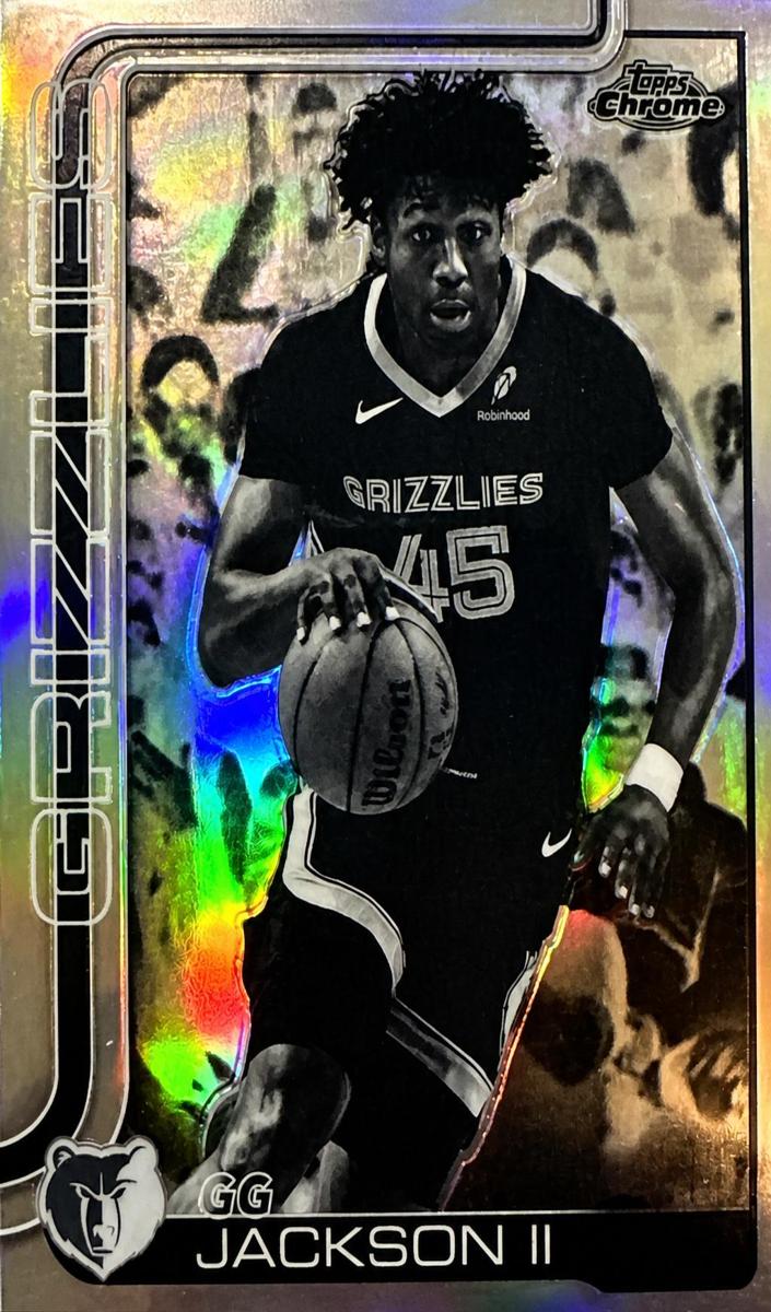 GG Jackson II 2025-26 Topps Chrome Basketball card