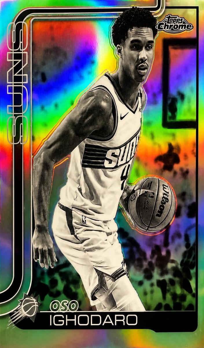 Oso Ighodaro 2025-26 Topps Chrome Basketball card