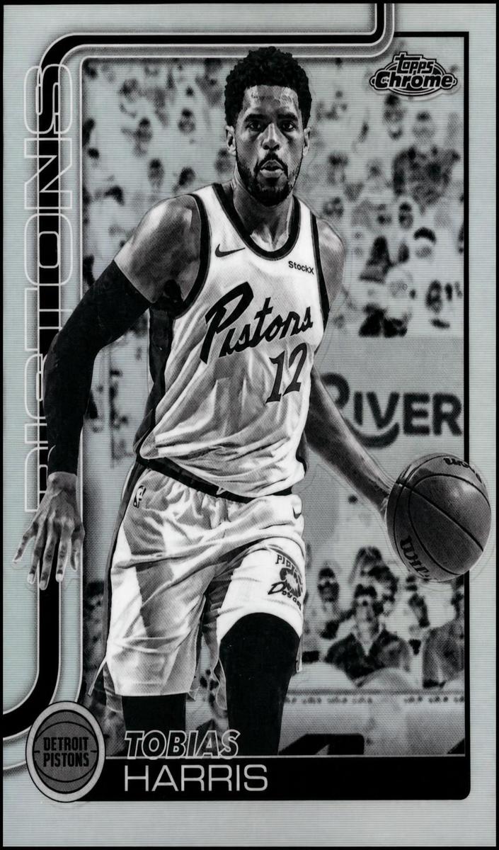 Tobias Harris 2025-26 Topps Chrome Basketball card