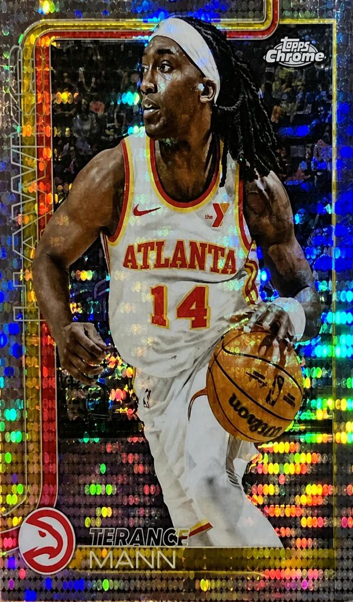 Terance Mann 2025-26 Topps Chrome Basketball card