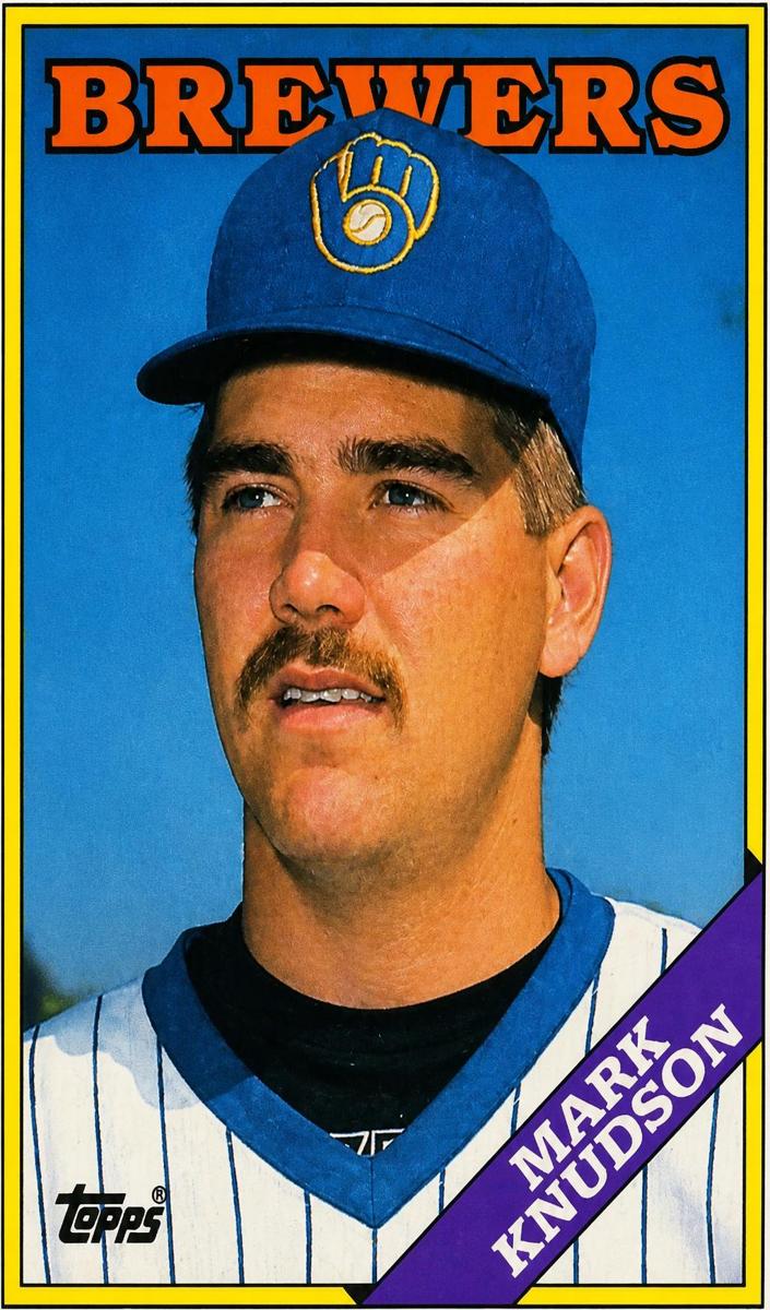 1988 Topps Mark Knudson #61 card