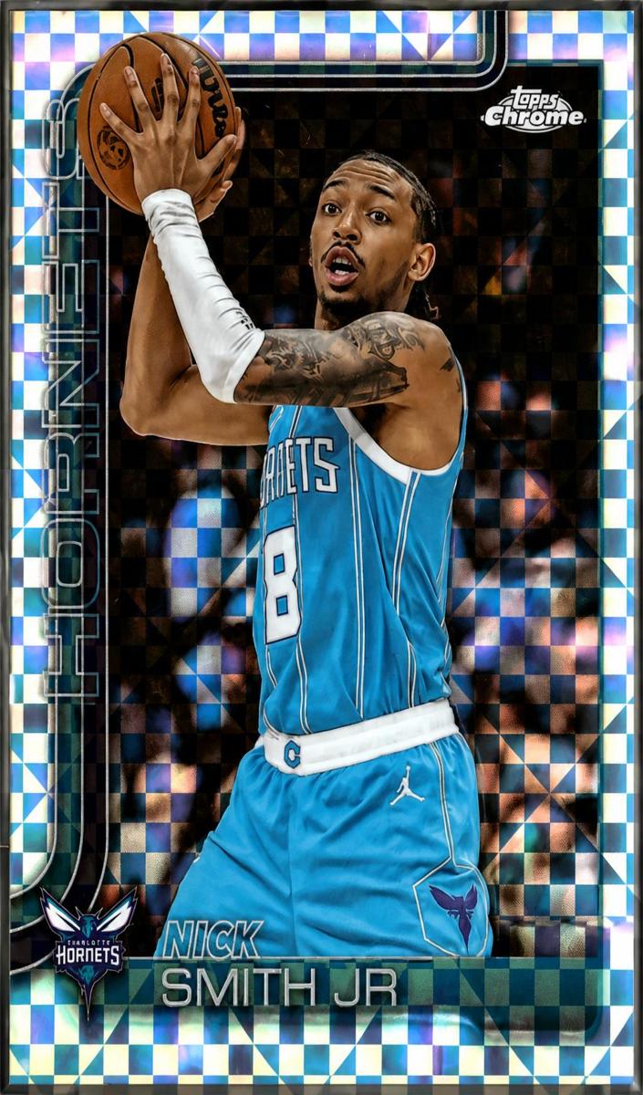 Nick Smith Jr. 2025-26 Topps Chrome Basketball card