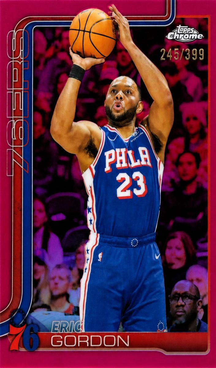 Eric Gordon 2025-26 Topps Chrome Basketball card