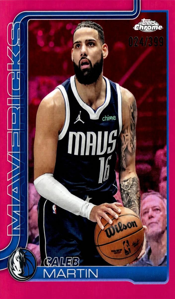 Caleb Martin 2025-26 Topps Chrome Basketball card