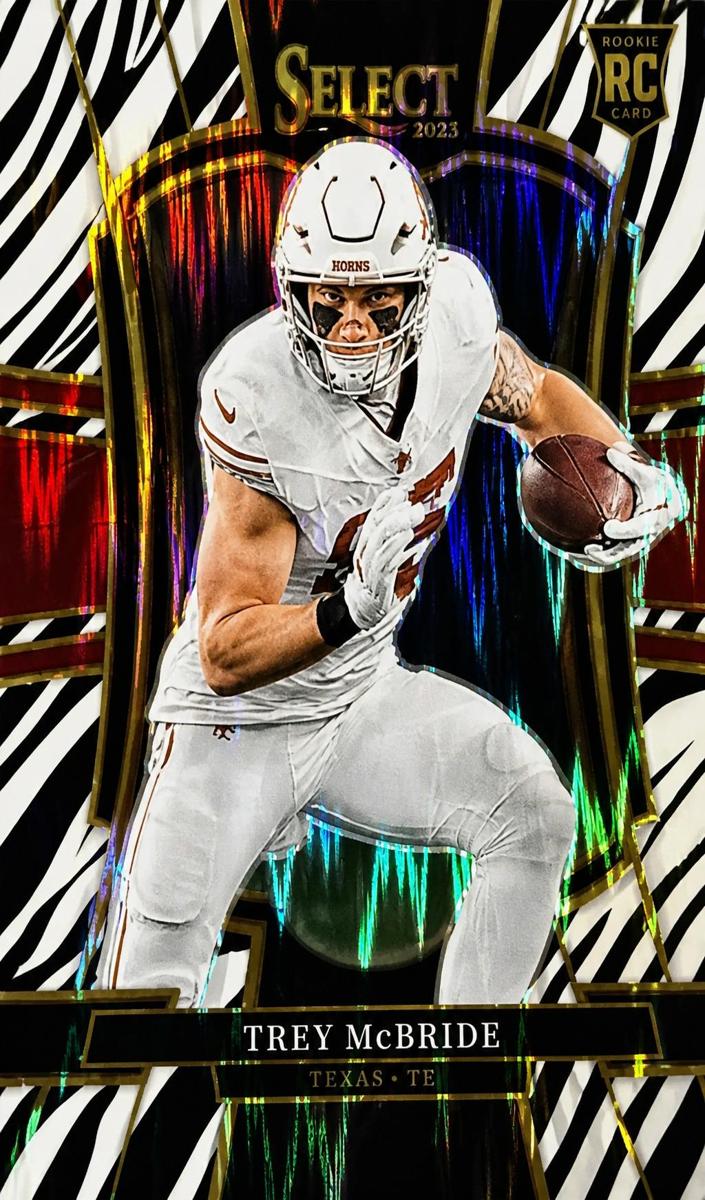 Trey McBride 2025 Select Football card