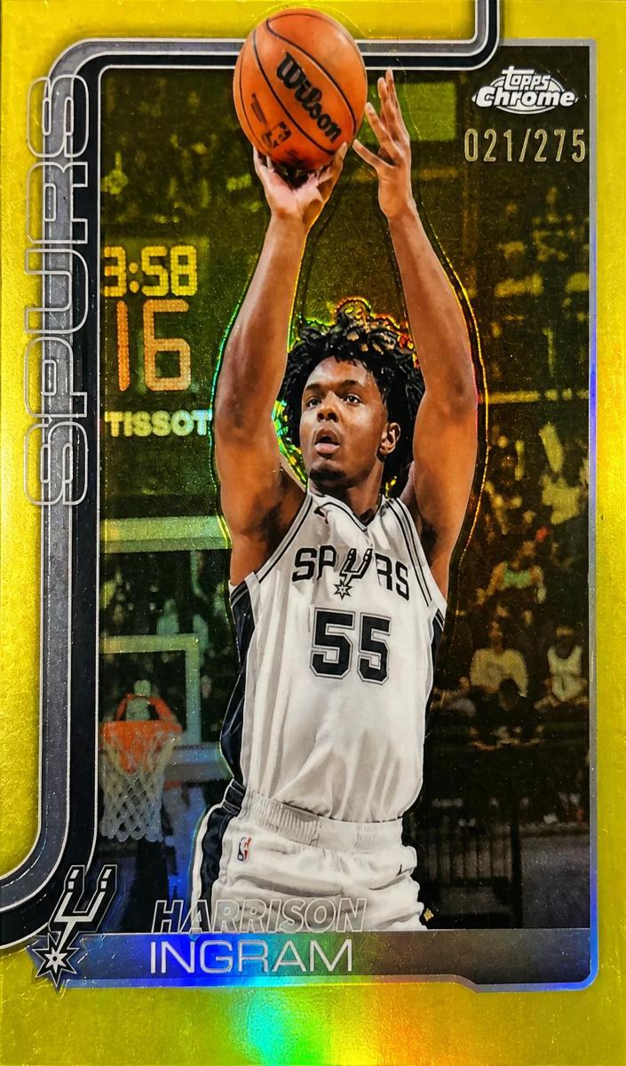 Harrison Ingram 2025-26 Topps Chrome Basketball card