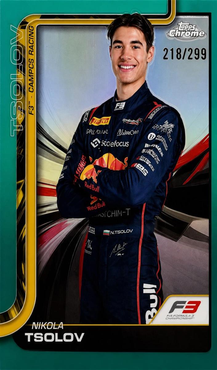 2025 Nikola Tsolov [Teal Refractor] #52