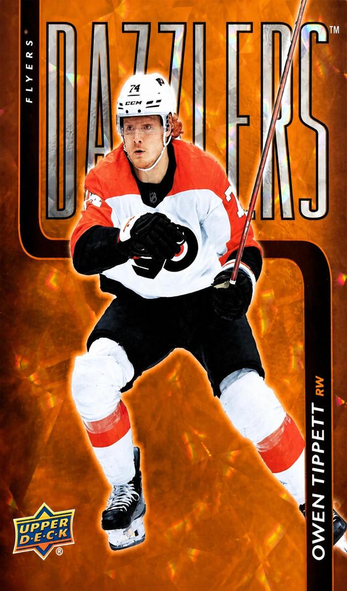 2025 Upper Deck Owen Tippett [Orange] #DZ-11 card
