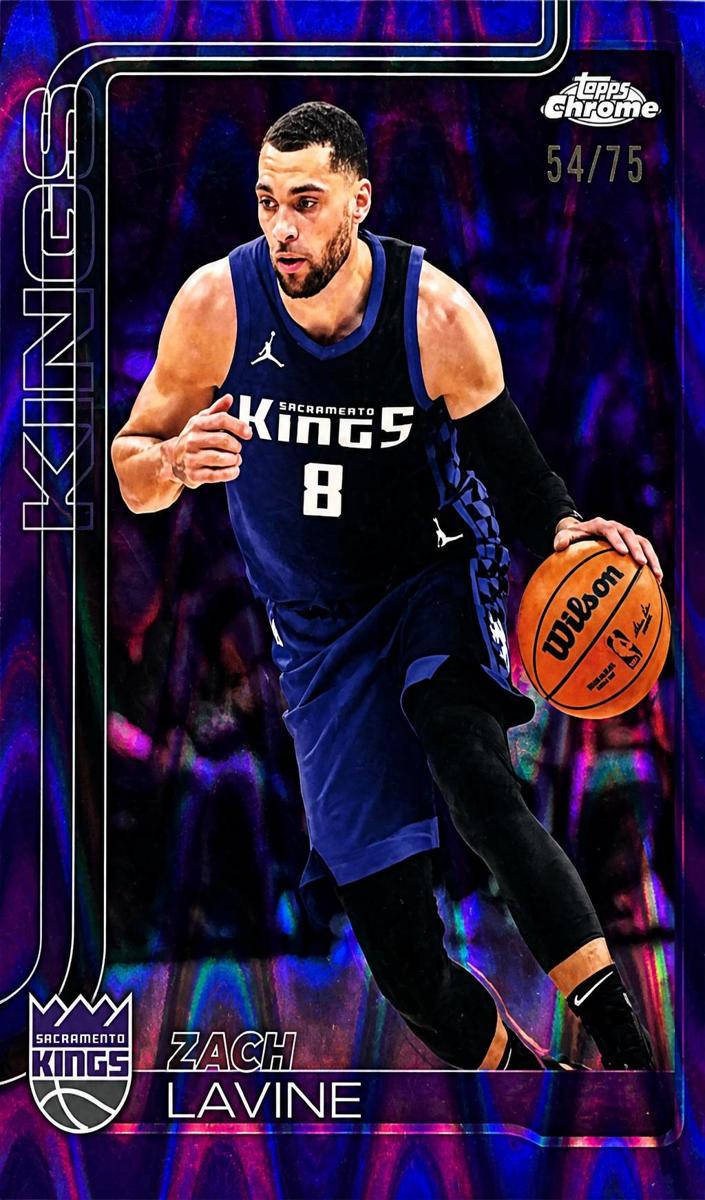 Zach LaVine 2025-26 Topps Chrome Basketball card