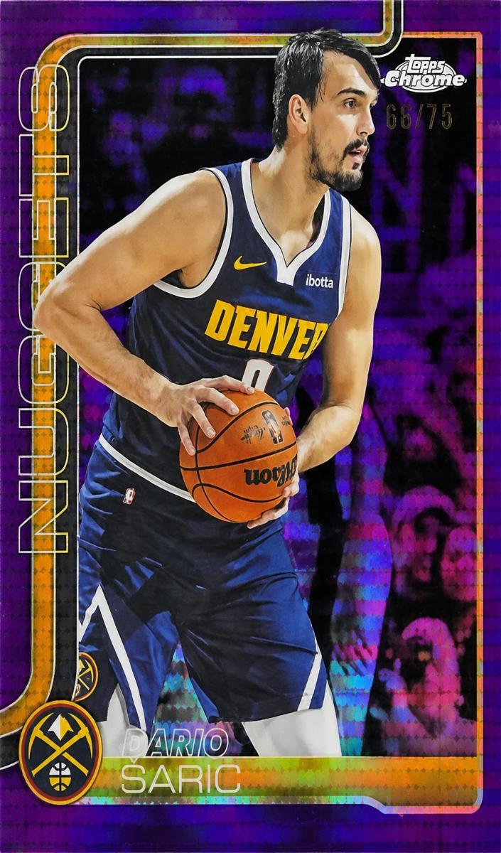 Dario Saric 2025-26 Topps Chrome Basketball card