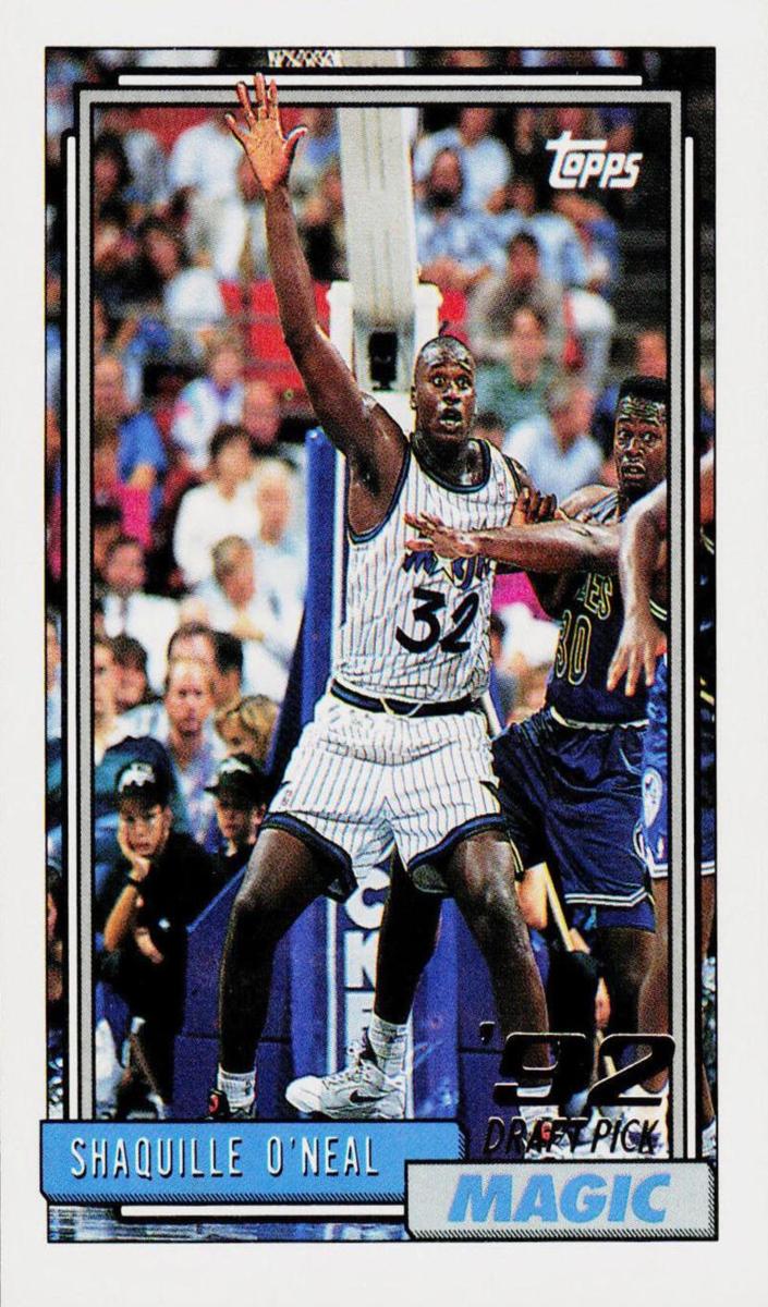 1992 Topps Base #362 Shaquille O'Neal front