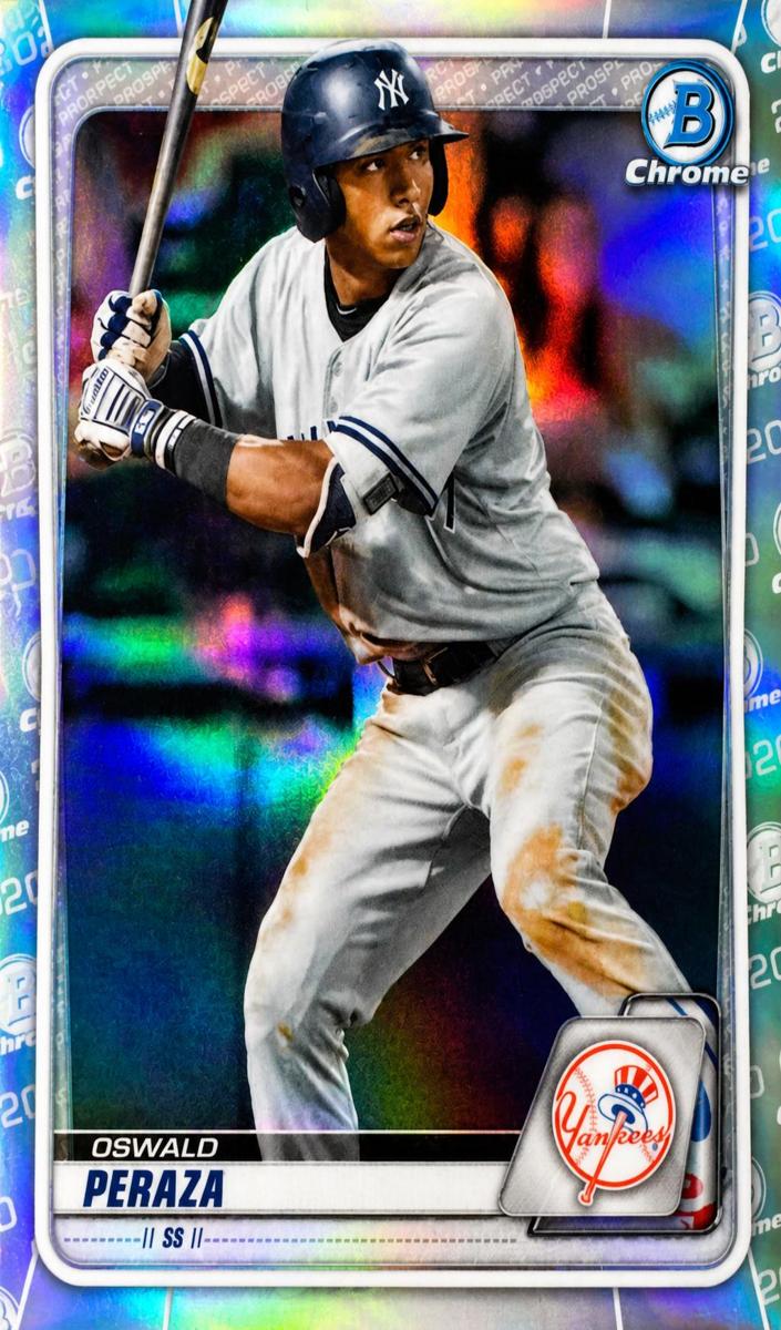 2020 Oswald Peraza [Refractor] #BD-27