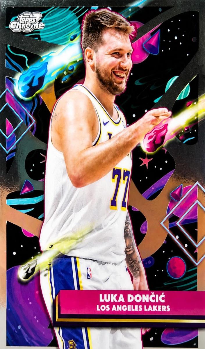 Luka Doncic - 2025 Topps Cosmic Chrome Basketball