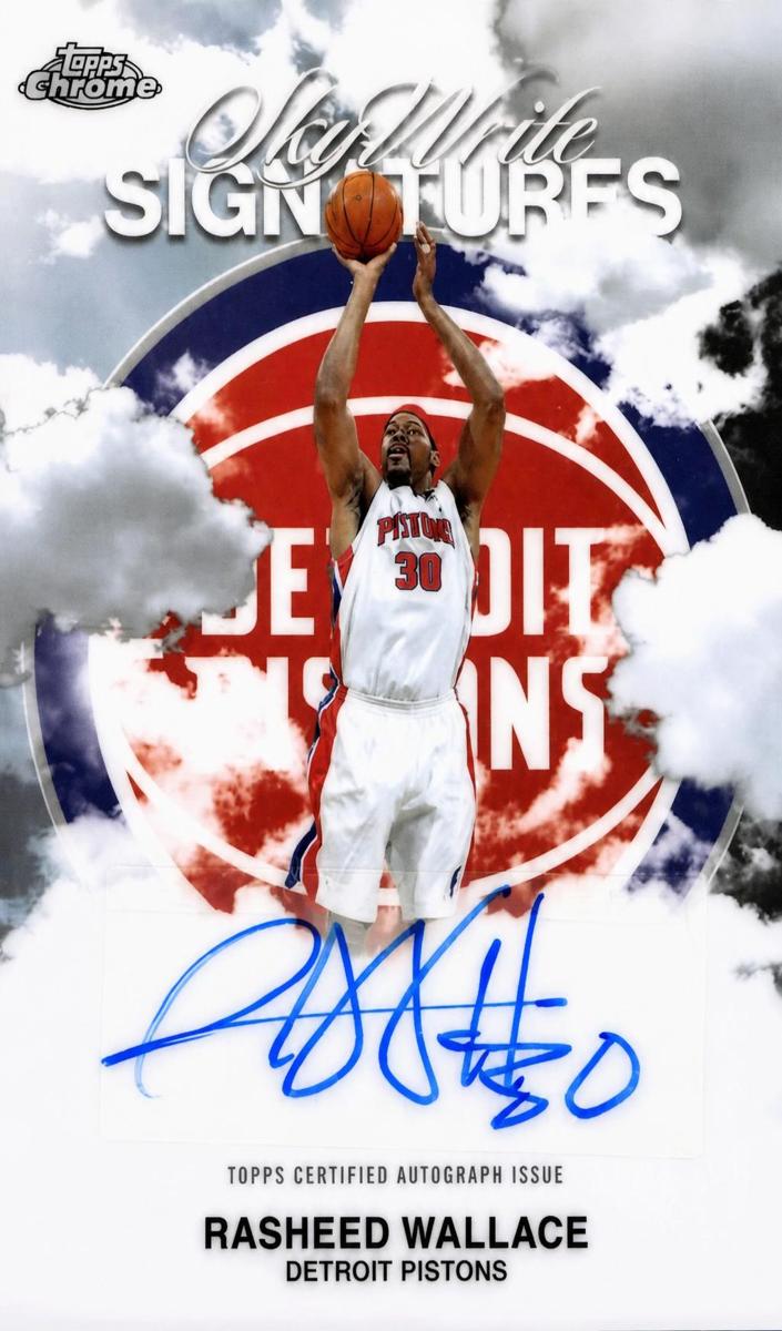 2025 Topps Chrome Rasheed Wallace #SWS-RW card