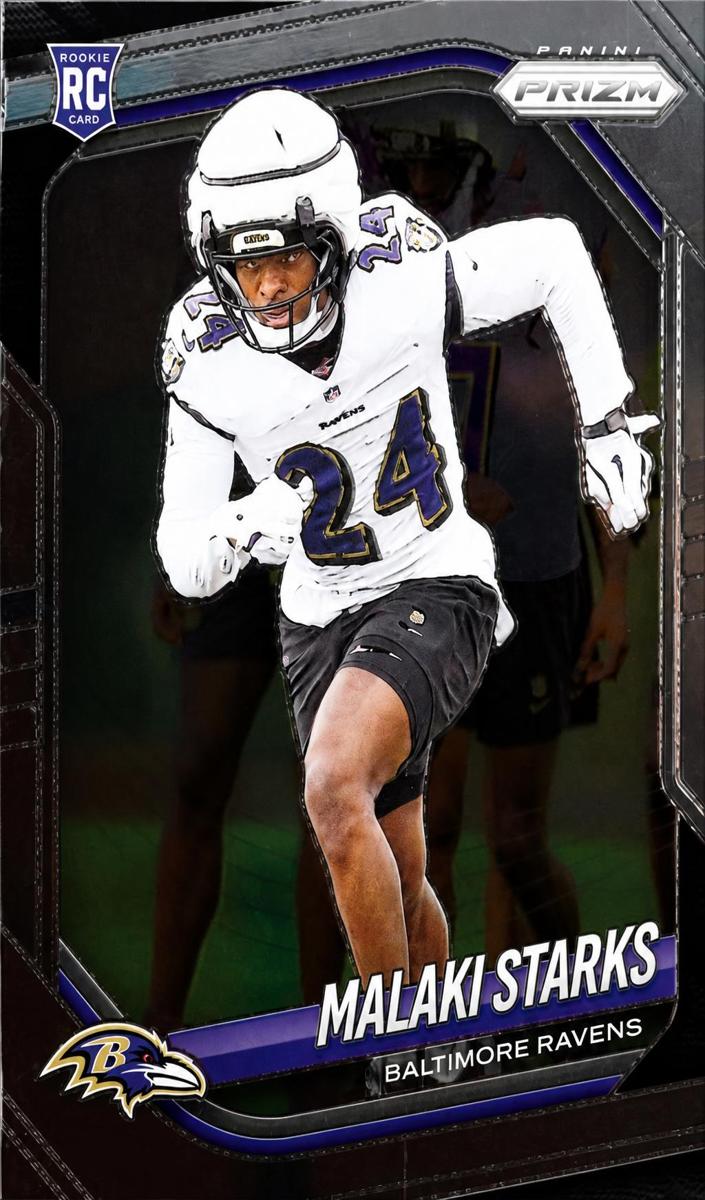 Malaki Starks 2025 Prizm Football card