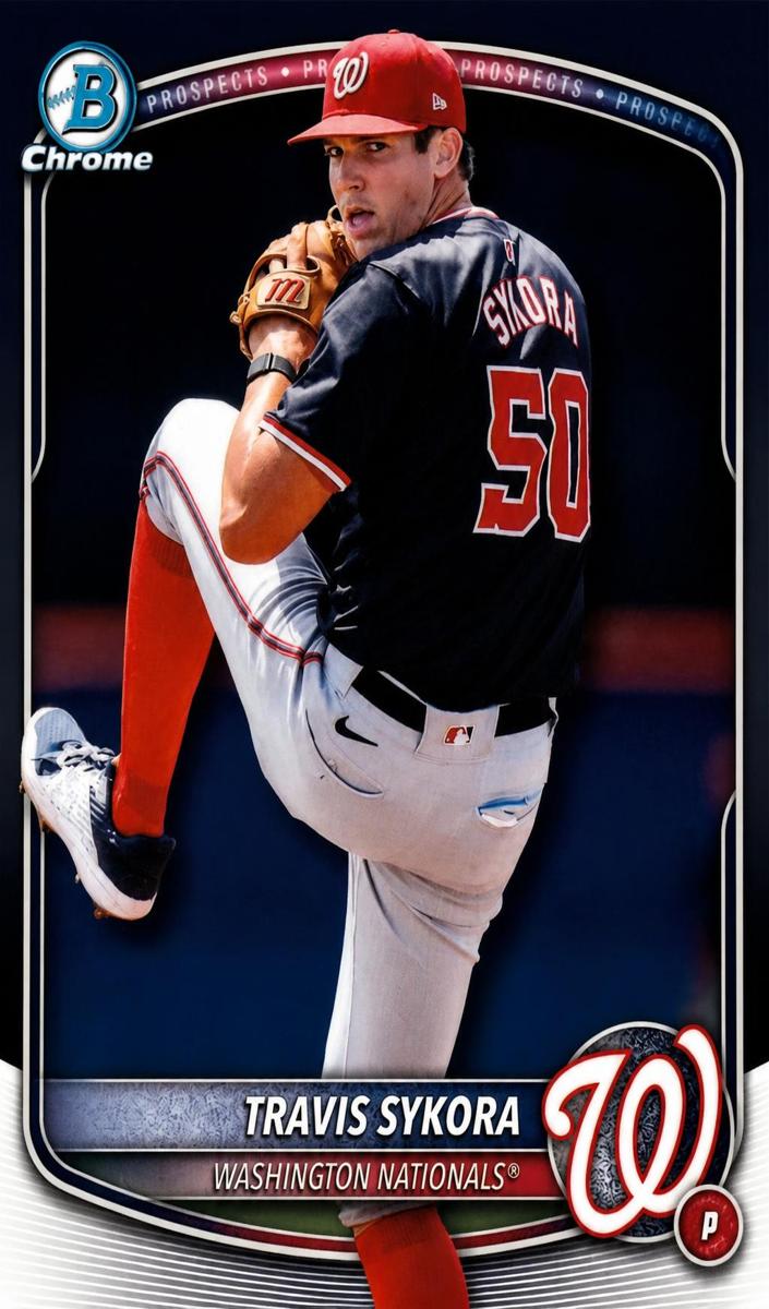 2025 Travis Sykora [Steel Metal Refractor] #BDC-137