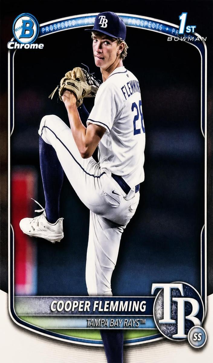 Cooper Flemming 2025 Bowman Draft Chrome card