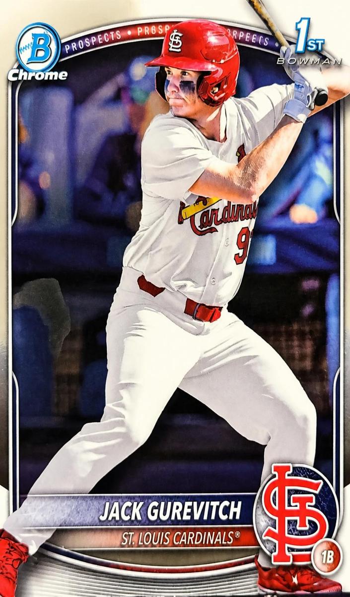 Jack Gurevitch 2025 Bowman Draft Chrome card