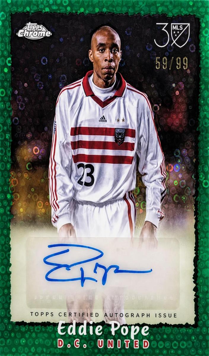 2025 Eddie Pope [Green Donut Holes Refractor] #NFA-EP