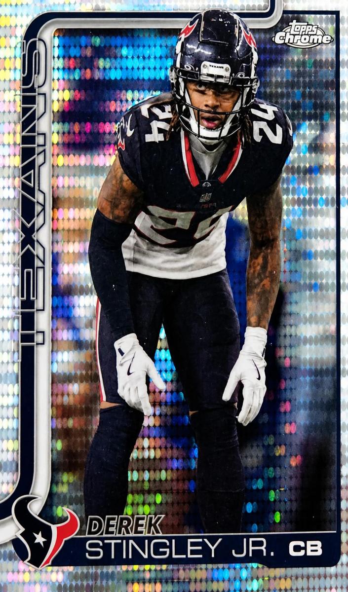 Derek Stingley Jr. 2025 Topps Chrome Football card