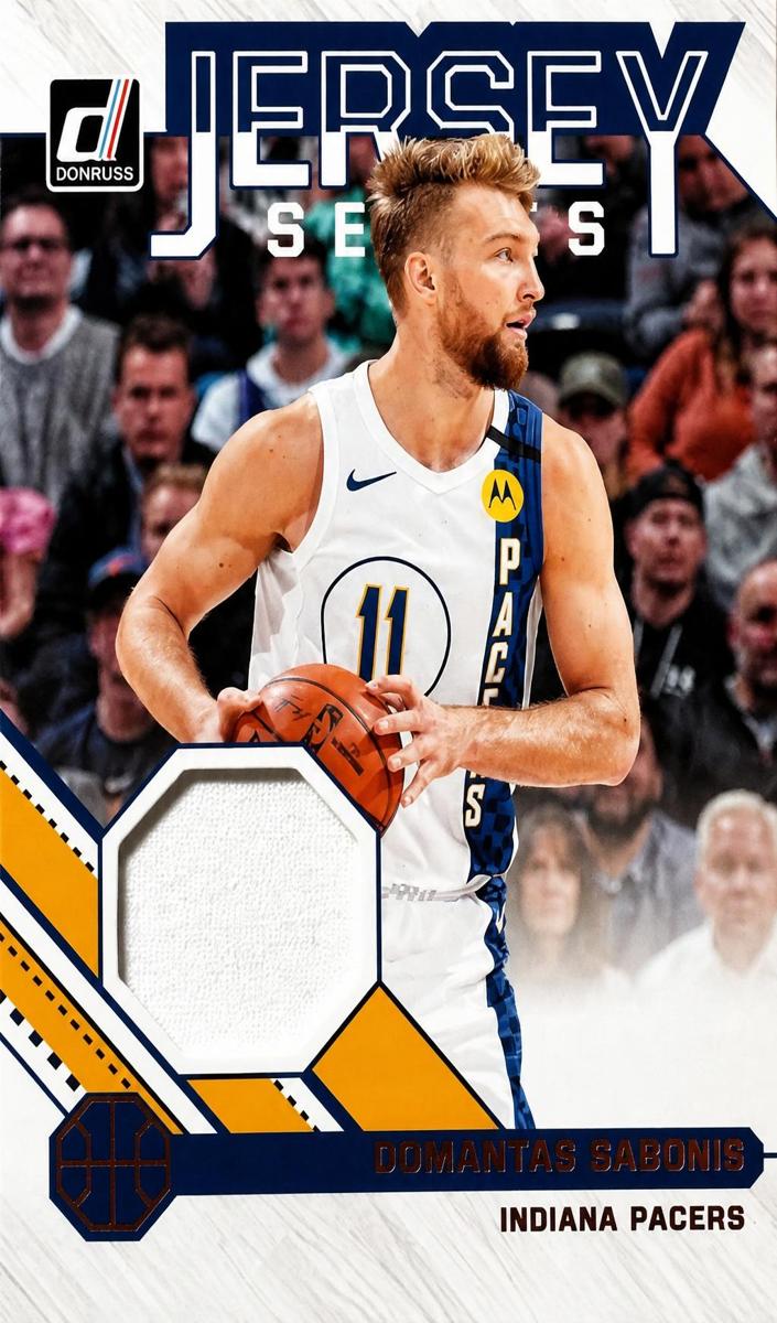 2020 Panini Donruss Domantas Sabonis #JS-DSB card