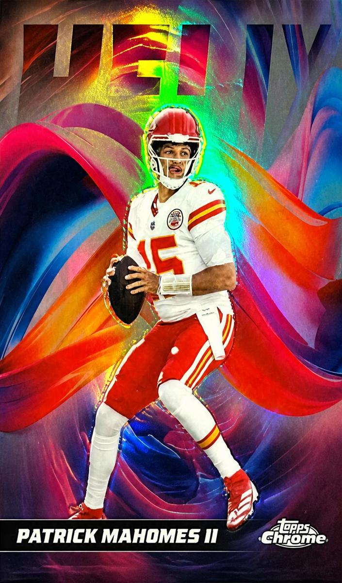 2025 Topps Topps Chrome #2 Patrick Mahomes front