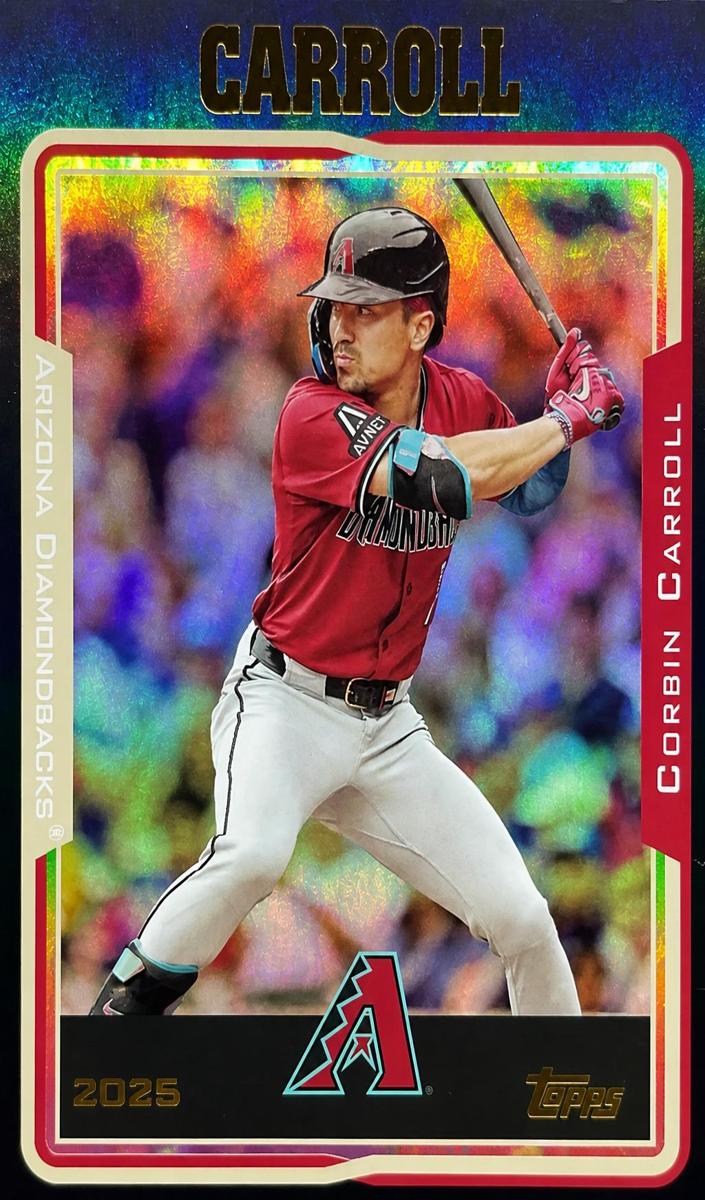 2025 Corbin Carroll [Black Foilboard] #292