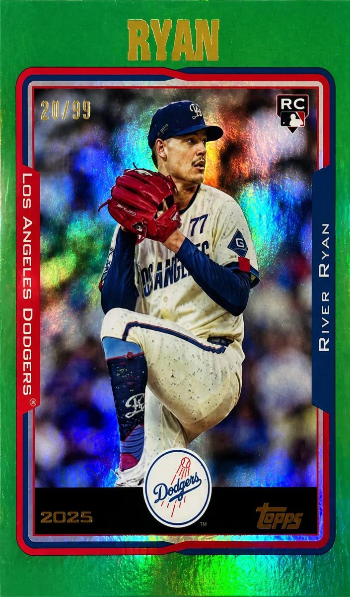 2025 River Ryan [Green Foilboard] #210