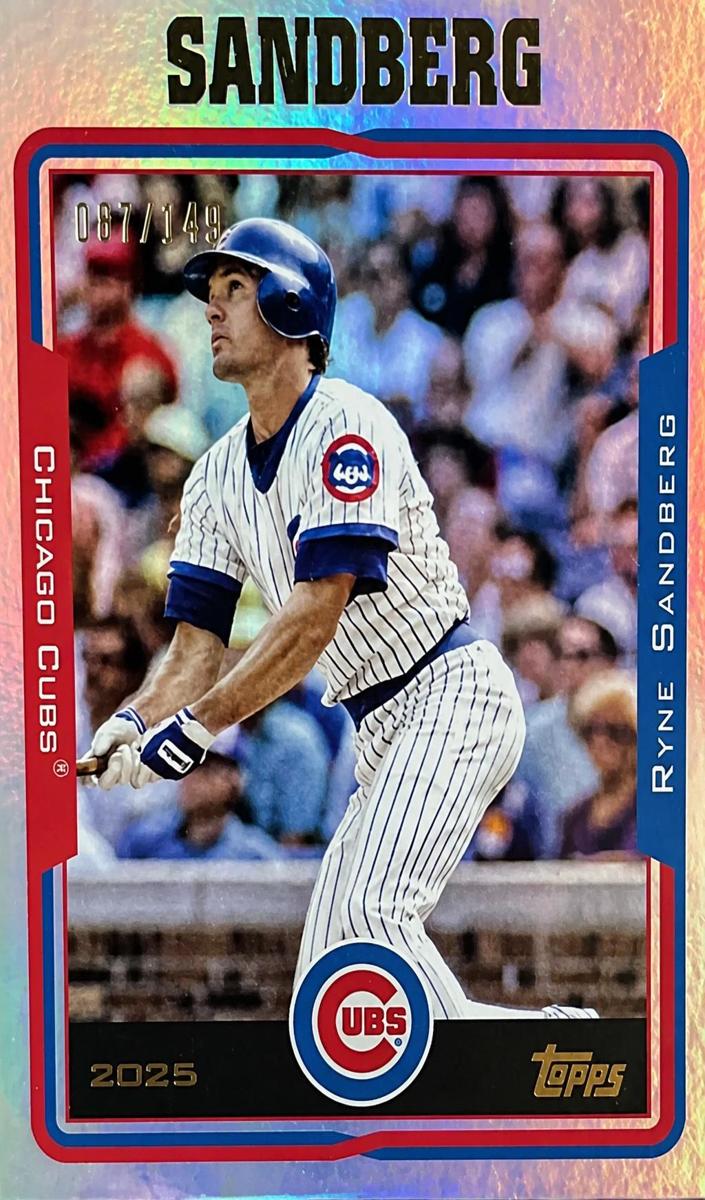 2025 Ryne Sandberg [Rainbow Foilboard] #299