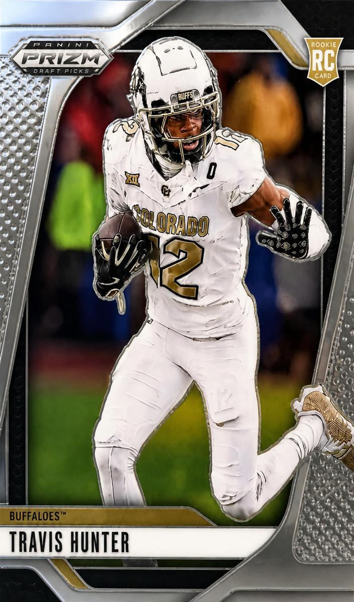 Travis Hunter 2025 Prizm Draft Picks card