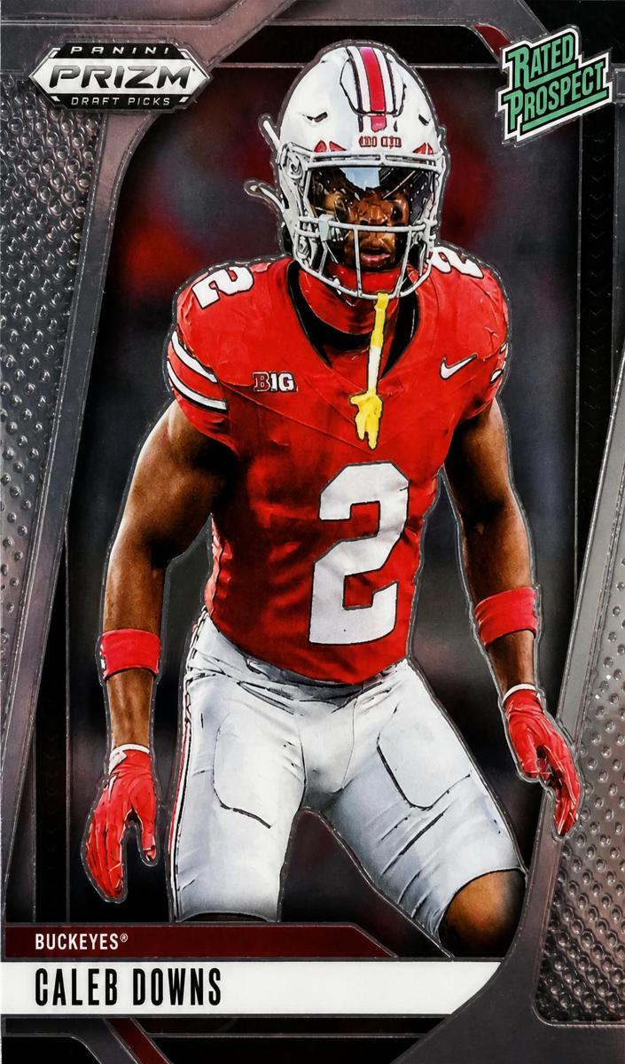 Caleb Downs 2025 Prizm Draft Picks card