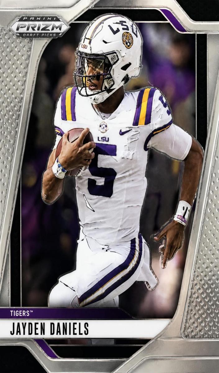 Jayden Daniels 2025 Prizm Draft Picks card