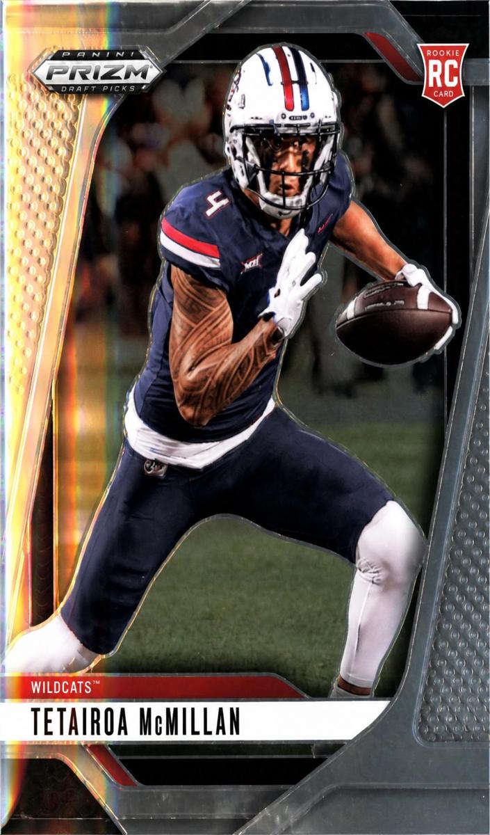 Tetairoa McMillan 2025 Prizm Draft Picks card