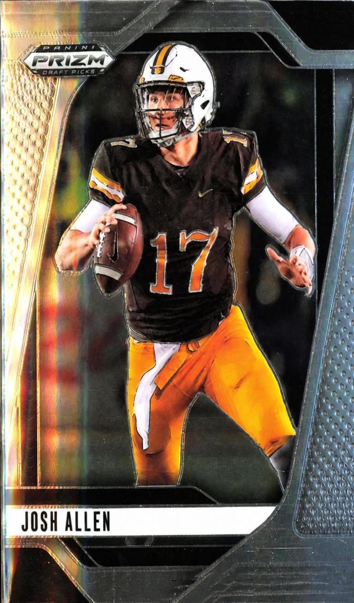 Josh Allen 2025 Prizm Draft Picks card