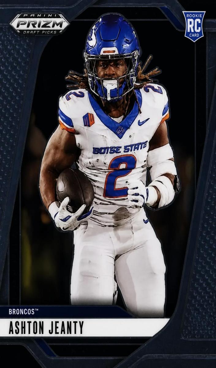 Ashton Jeanty 2025 Prizm Draft Picks card