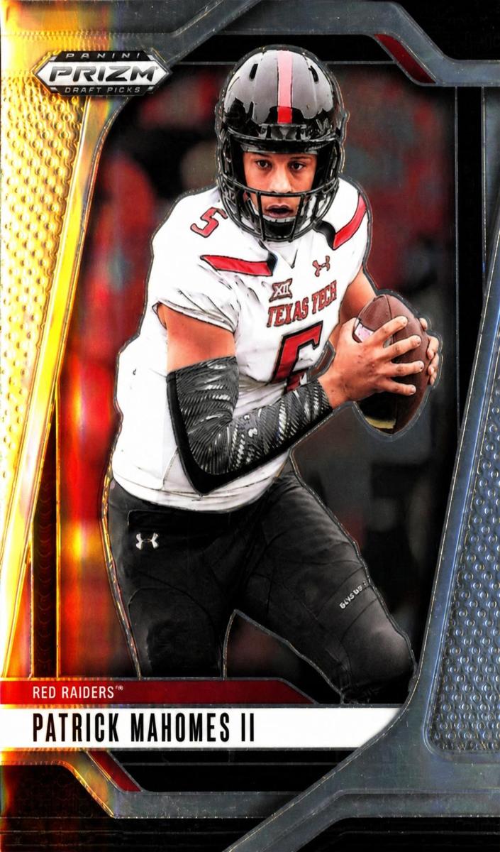 Patrick Mahomes II 2025 Prizm Draft Picks card