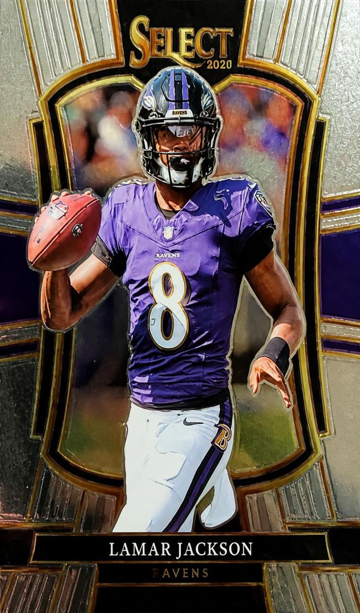 Lamar Jackson 2025 Select Football card