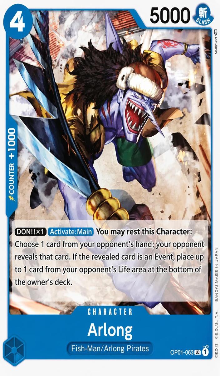 2022 Arlong [Errata] #OP01-063