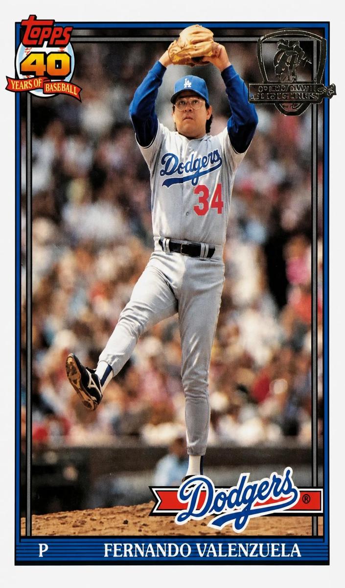 1991 Fernando Valenzuela #80