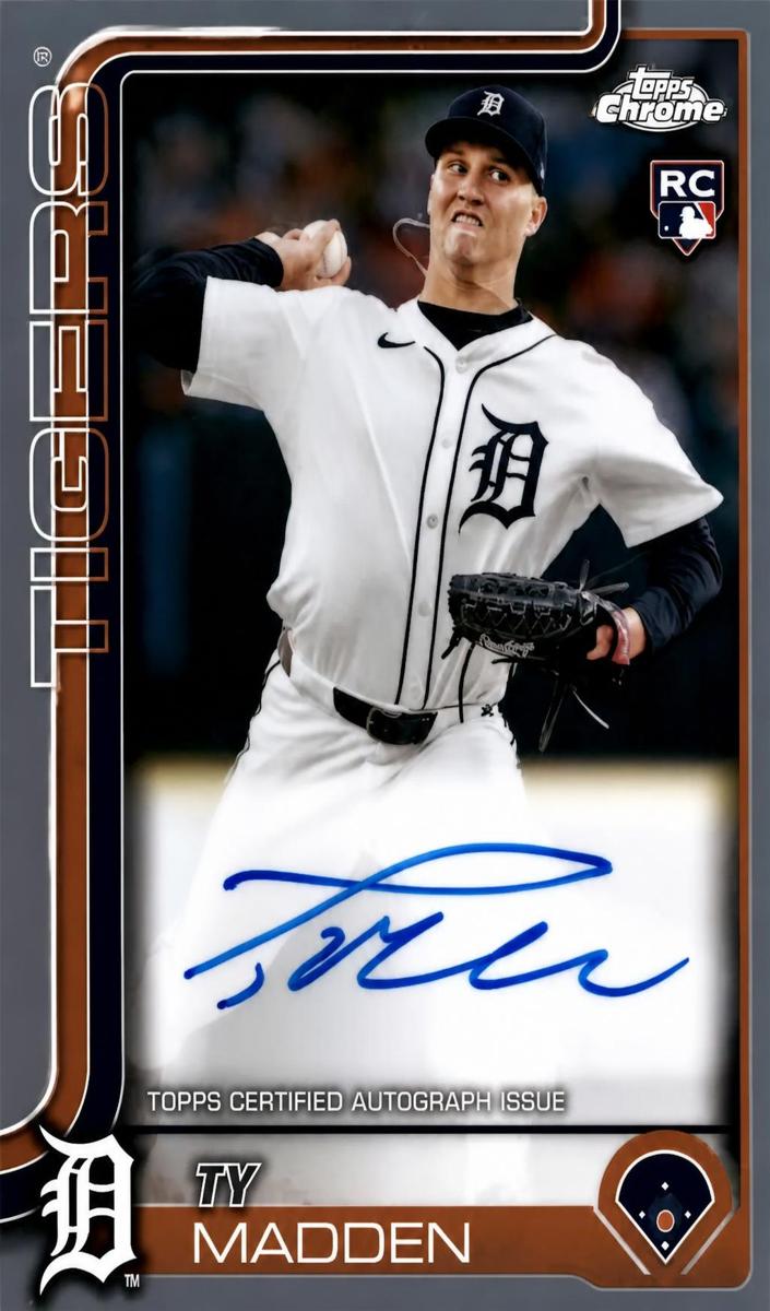 2025 Topps Chrome Update Ty Madden #CRDA-TMA card