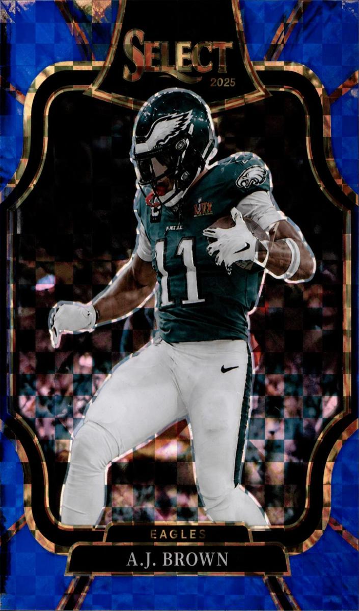 A.J. Brown 2025 Select Football card