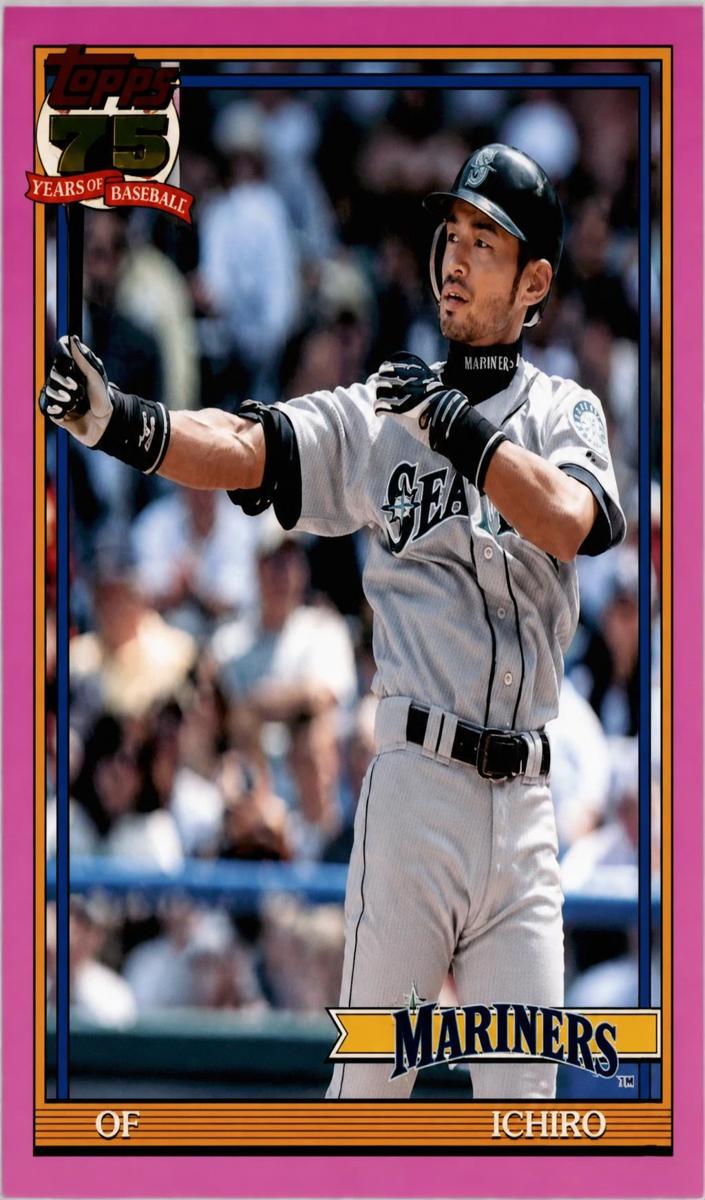 2026 Topps Ichiro [Pink Foil] #T91-33 card