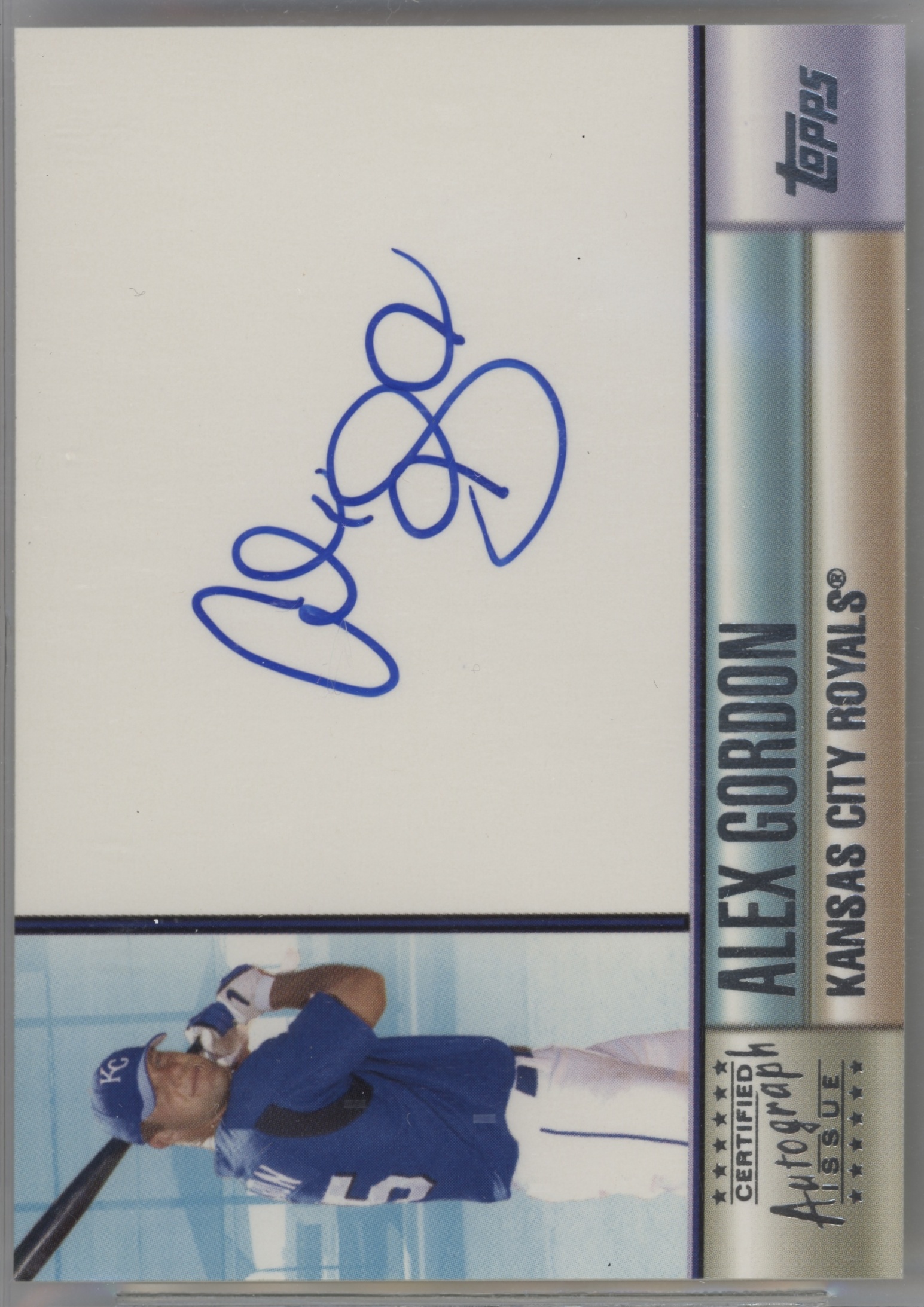 2006 Topps Baseball Alex Gordon #TA-AG