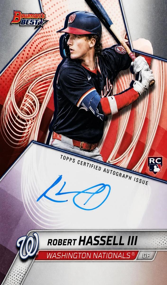 2025 Bowman's Best Robert Hassell III #B25-RH card