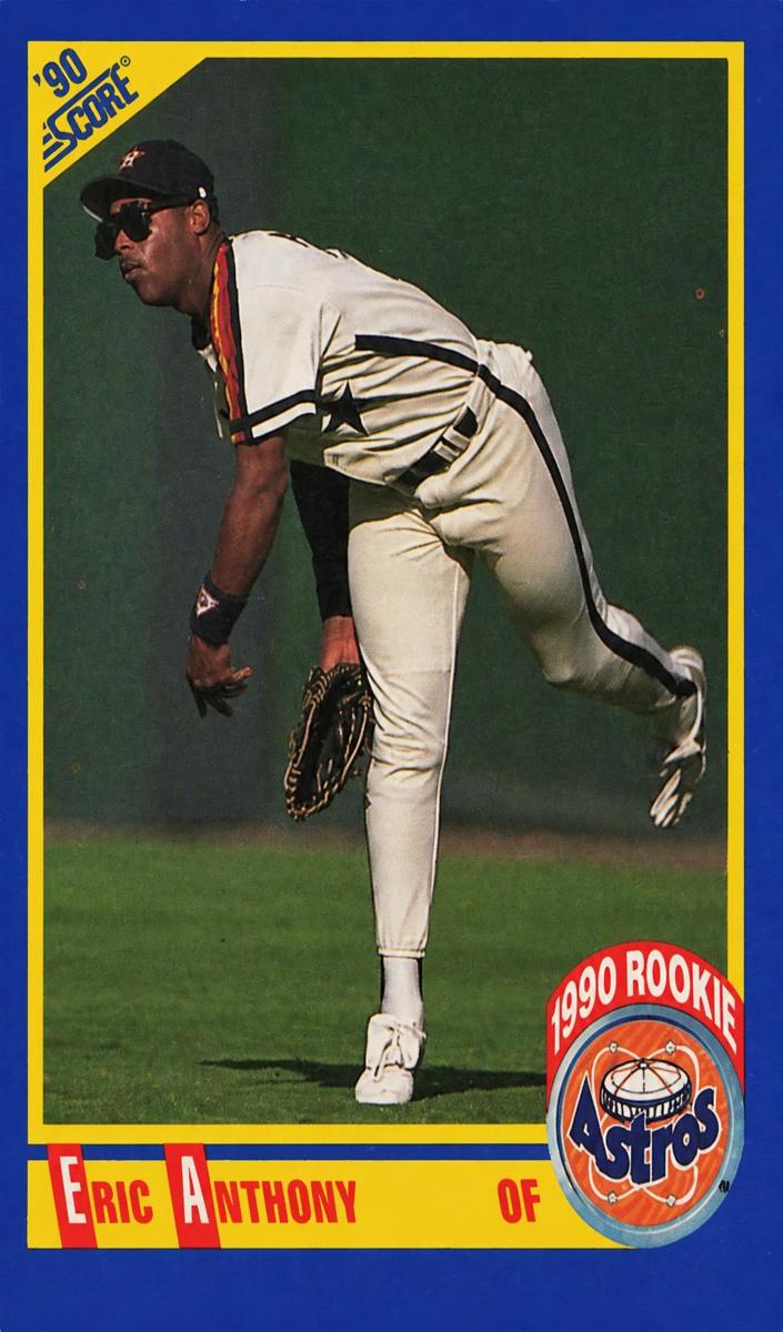 1990 Score Eric Anthony #584 card