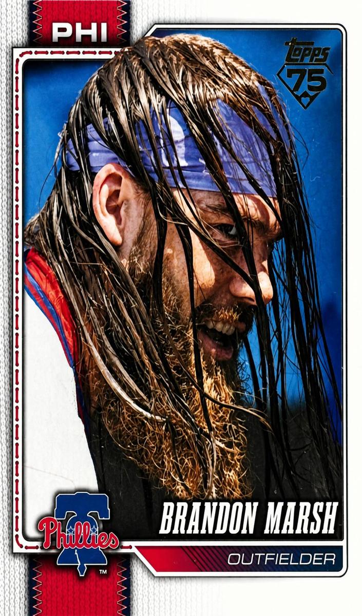 Brandon Marsh 2026 Topps Baseball card