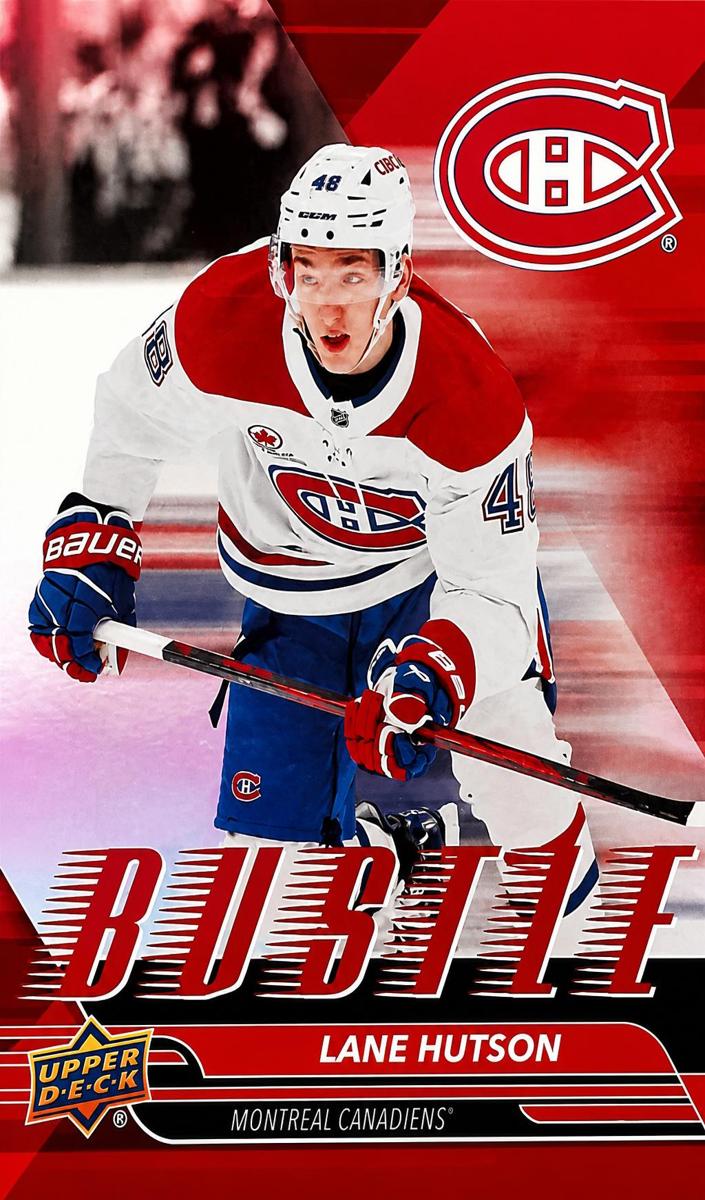 2025 Upper Deck Lane Hutson [Red] #B-20 card